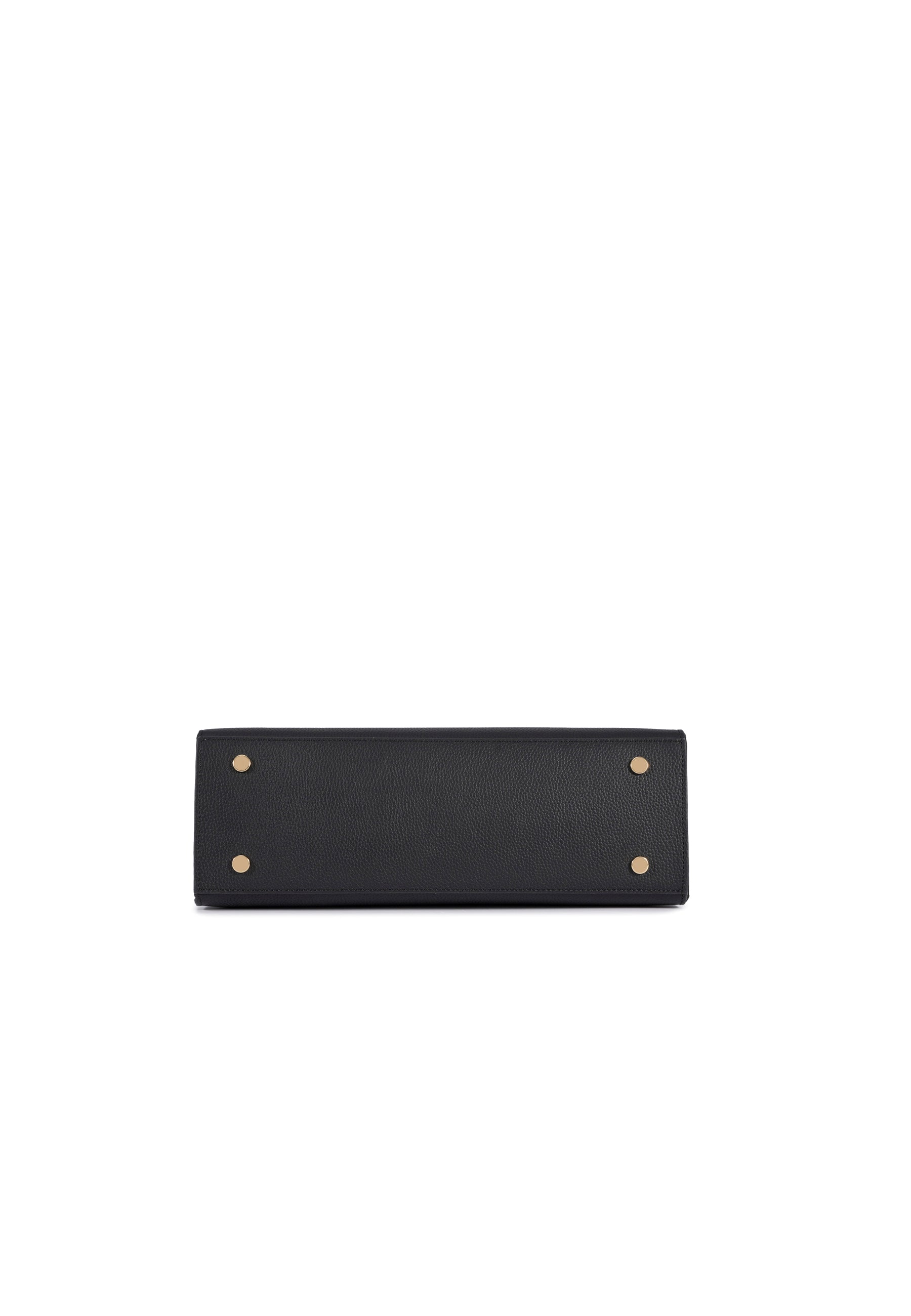 Nora Genuine Leather Handbag (Black)