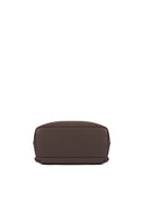 Louvre Genuine Leather Backpack (Brown)
