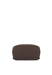 Louvre Genuine Leather Backpack (Brown)