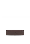 Madeline Genuine Leather Handbag (Brown)